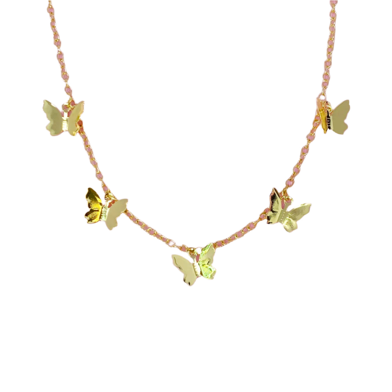 Floating Butterfly Necklace