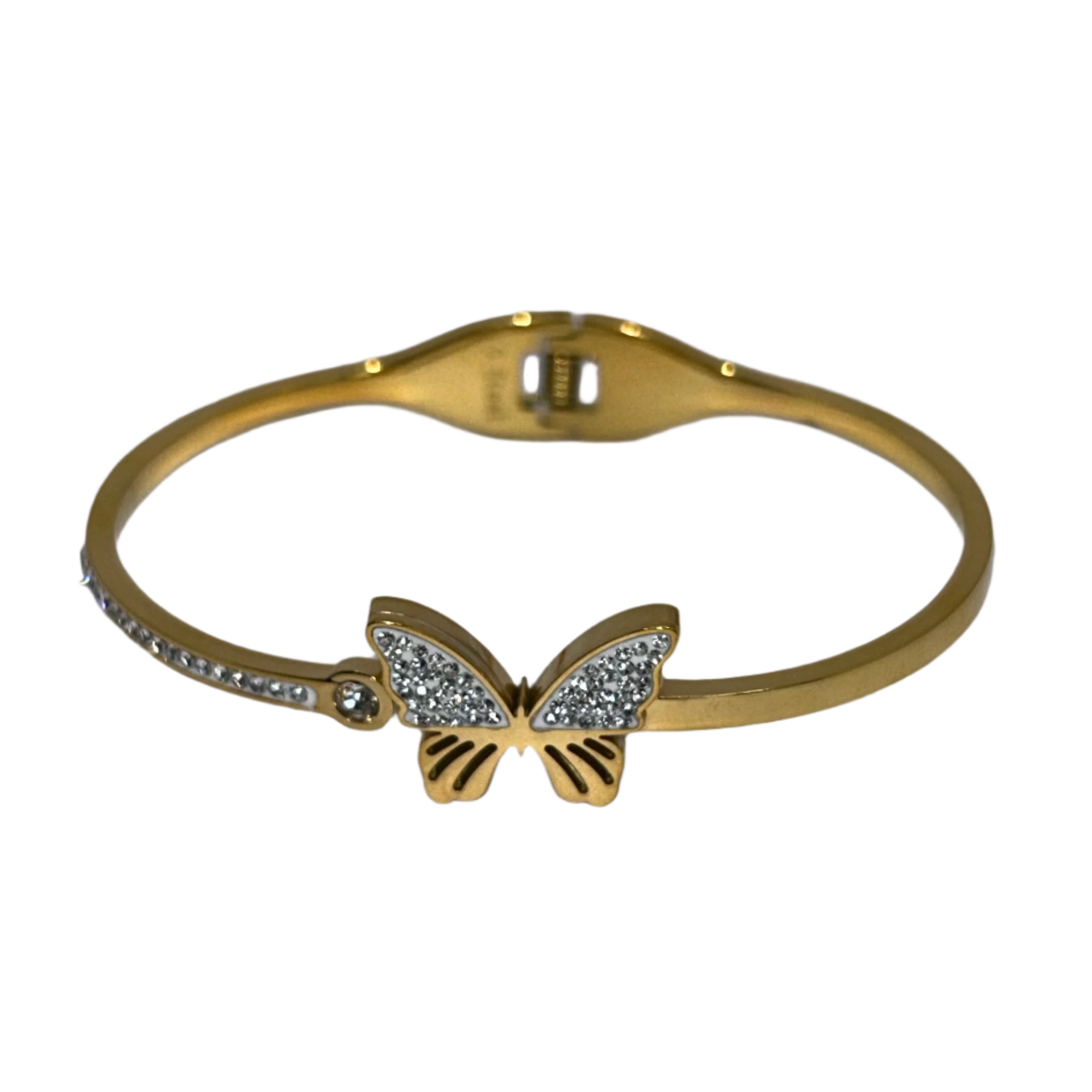 Hinged Butterfly Bangle