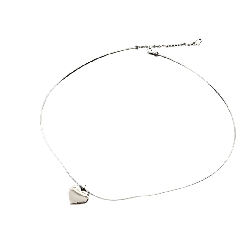 Puffy Heart Necklace