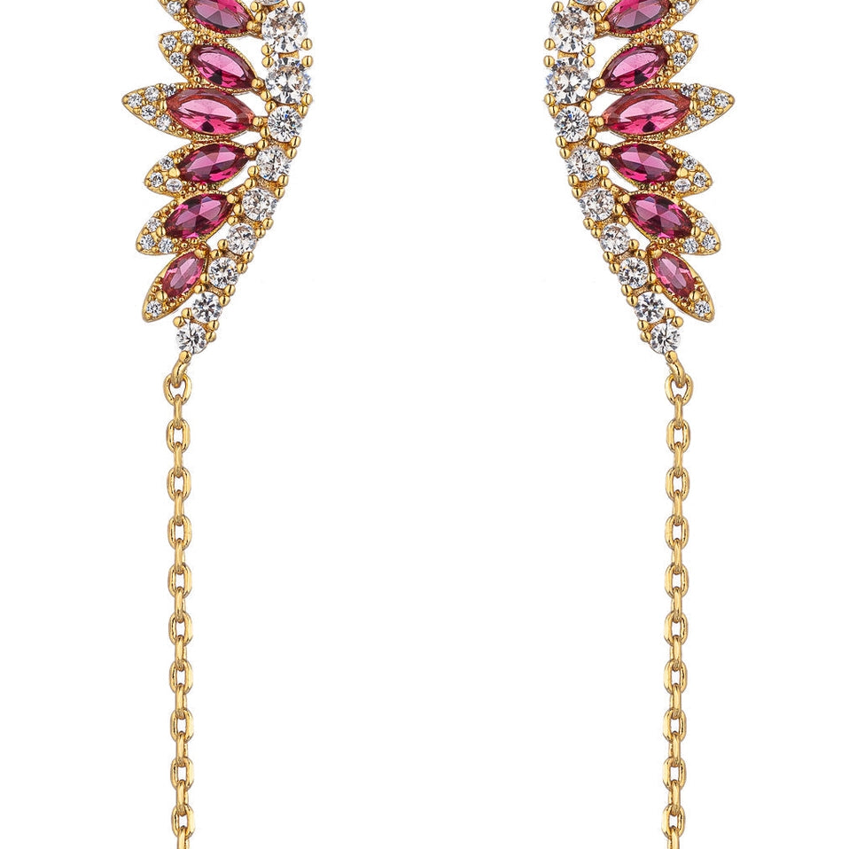 Angel Wing Cuff Earrings