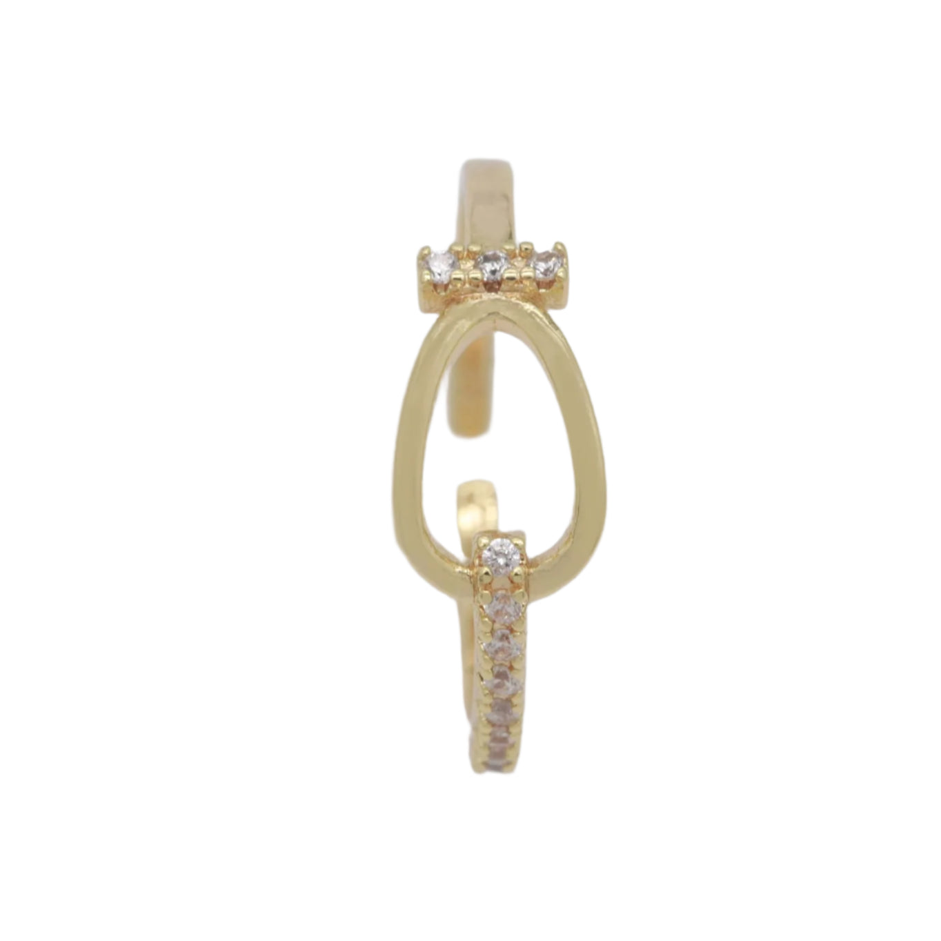 Dainty Adjustable Loop Ring