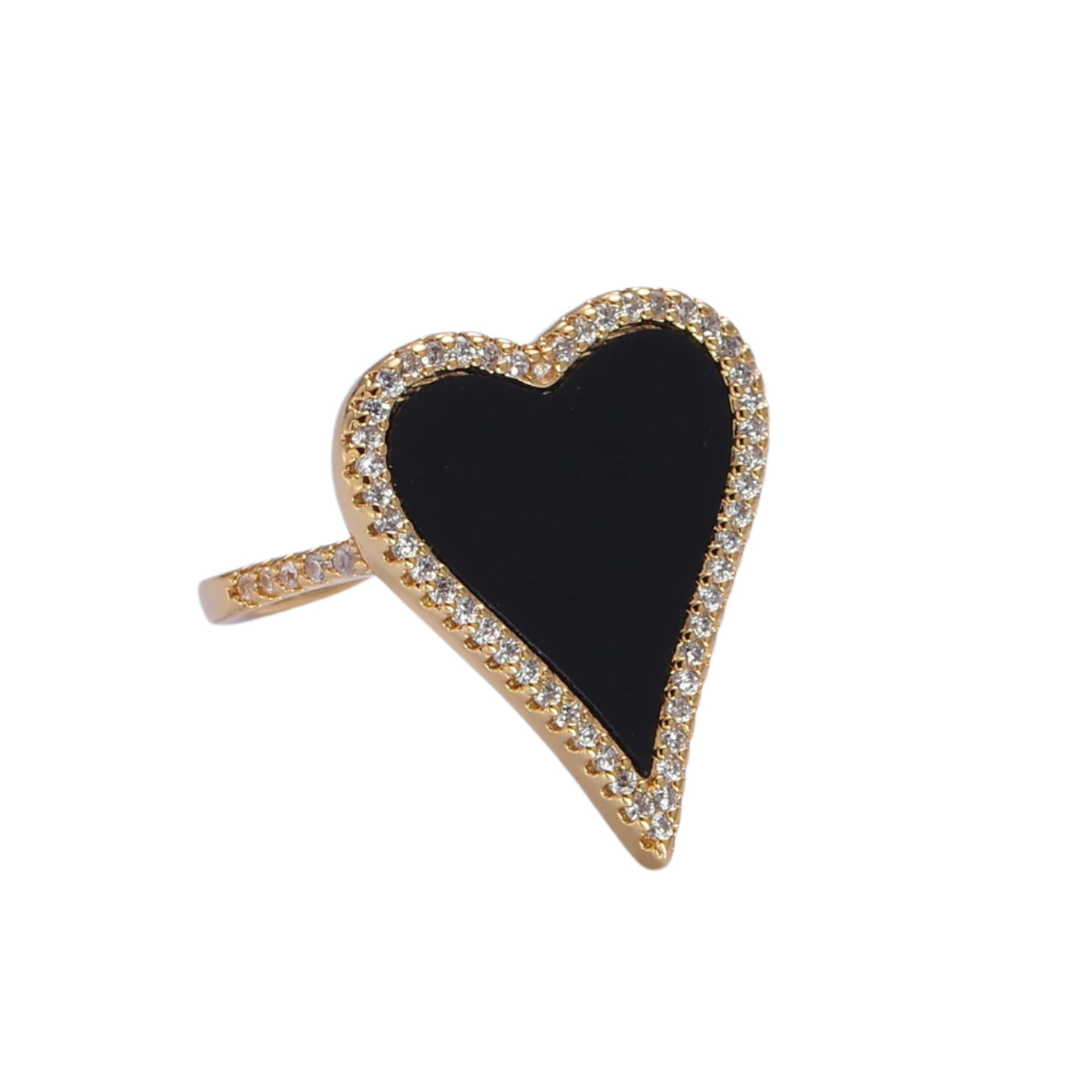 Black Heart Ring