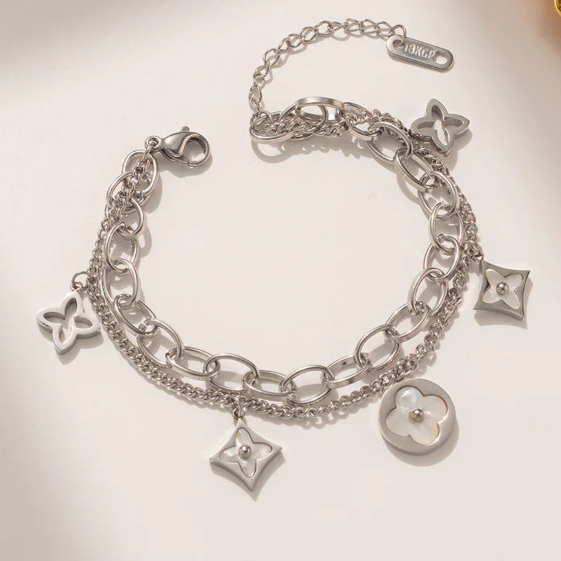 Clover Charm Bracelet