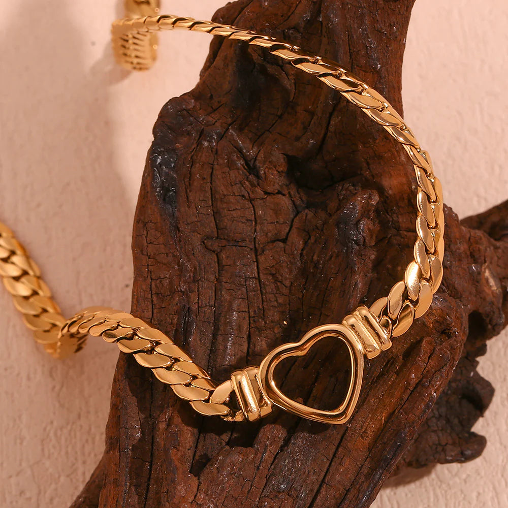 Heart Chain Necklace