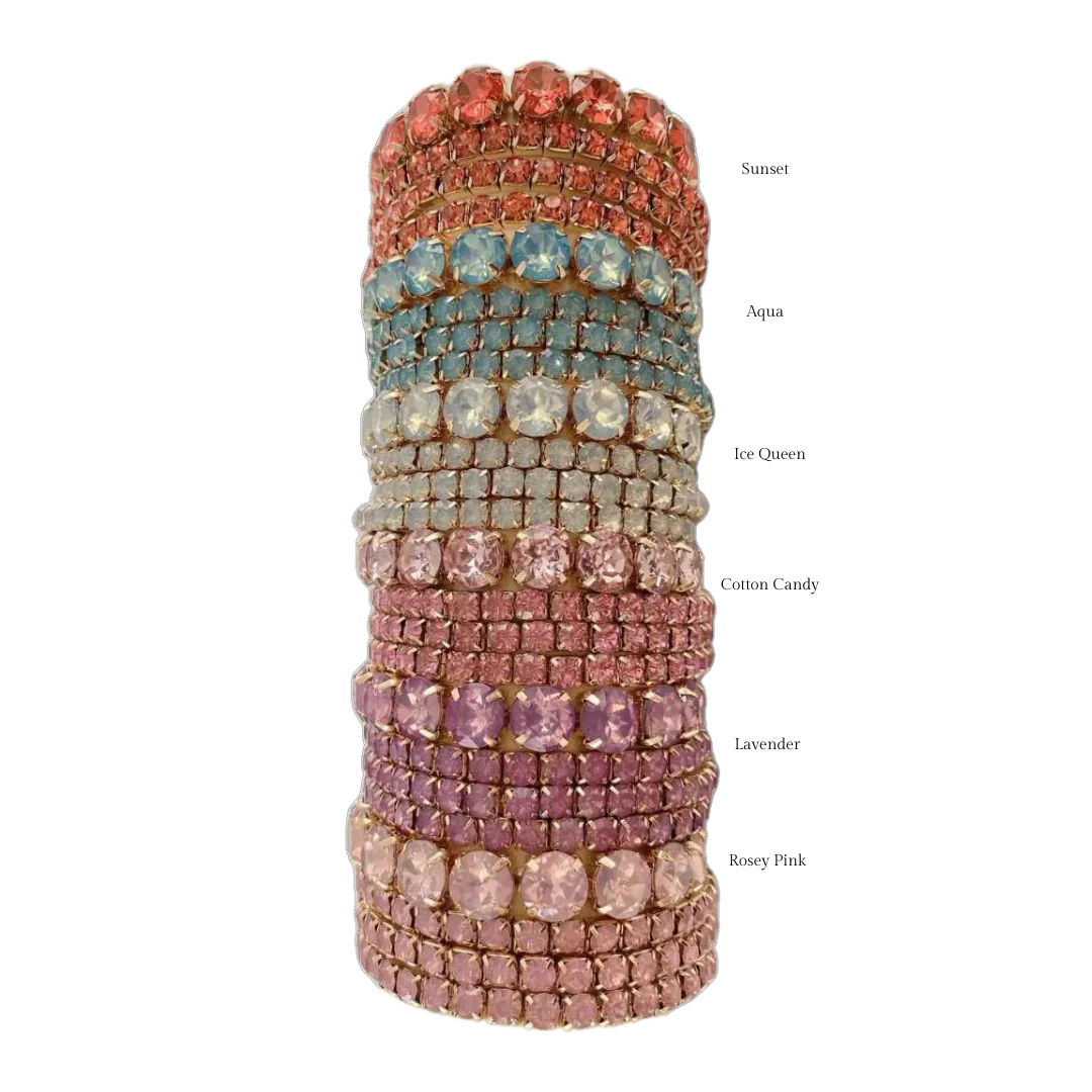 Glass Stretch Bracelets