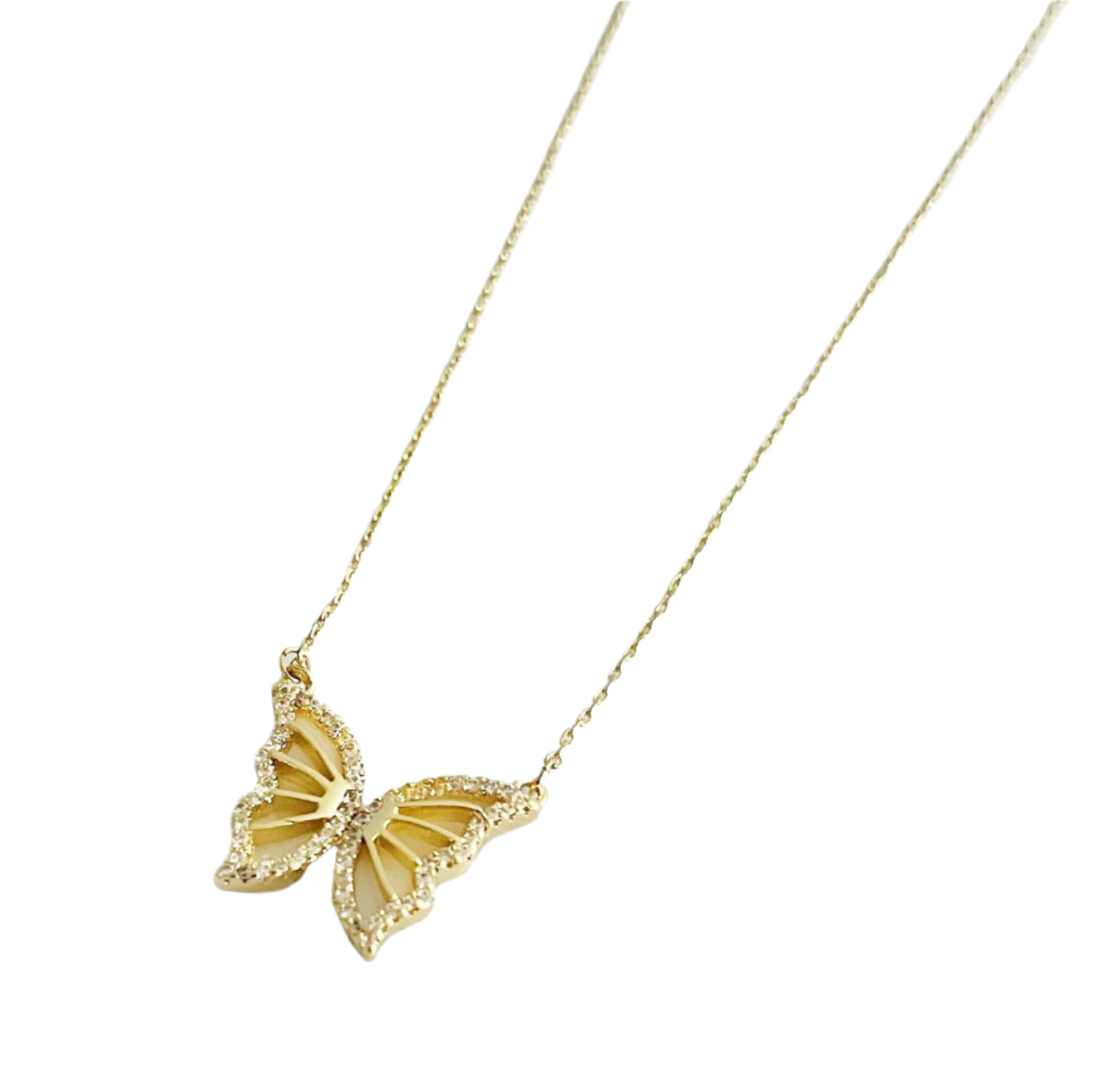 Reversible Butterfly Pendant