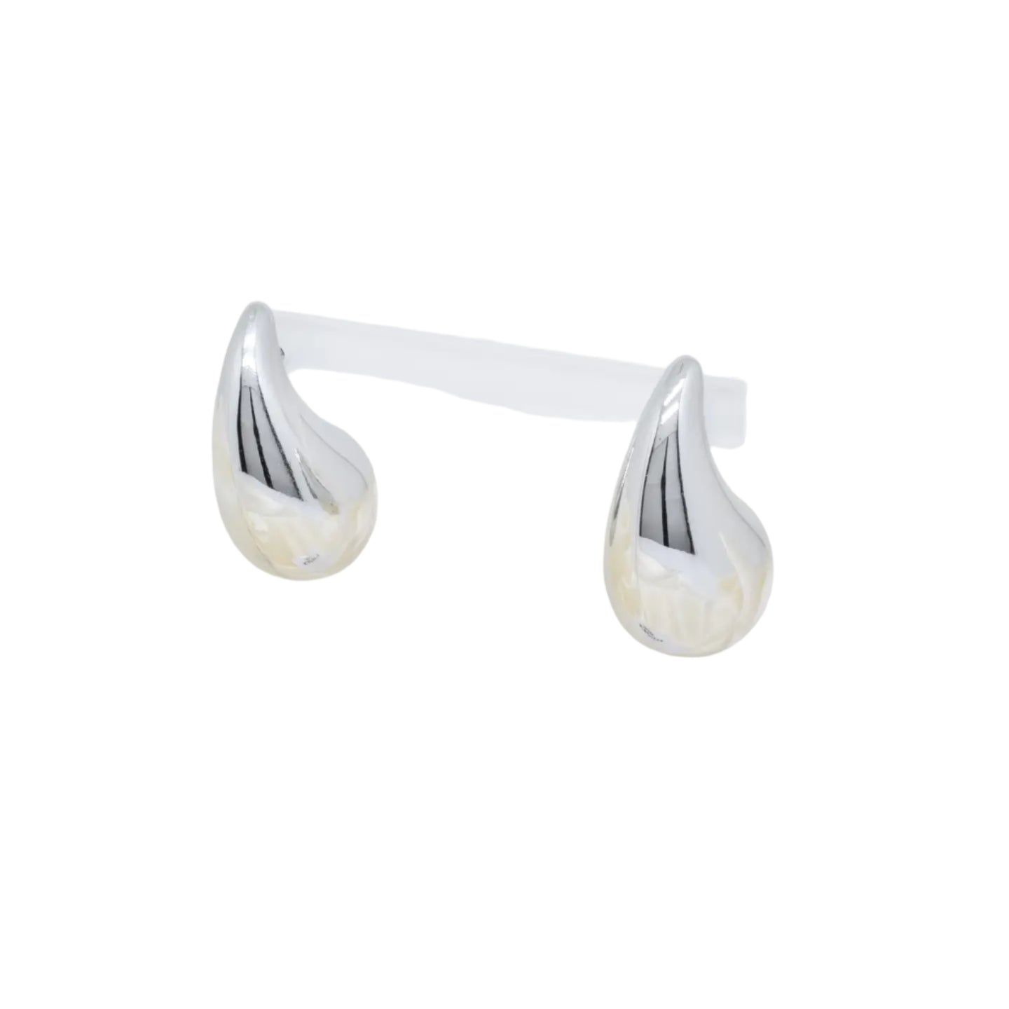 Silver Teardrop Earrings