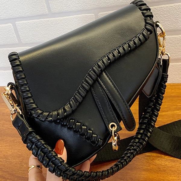 Black Saddle Bag