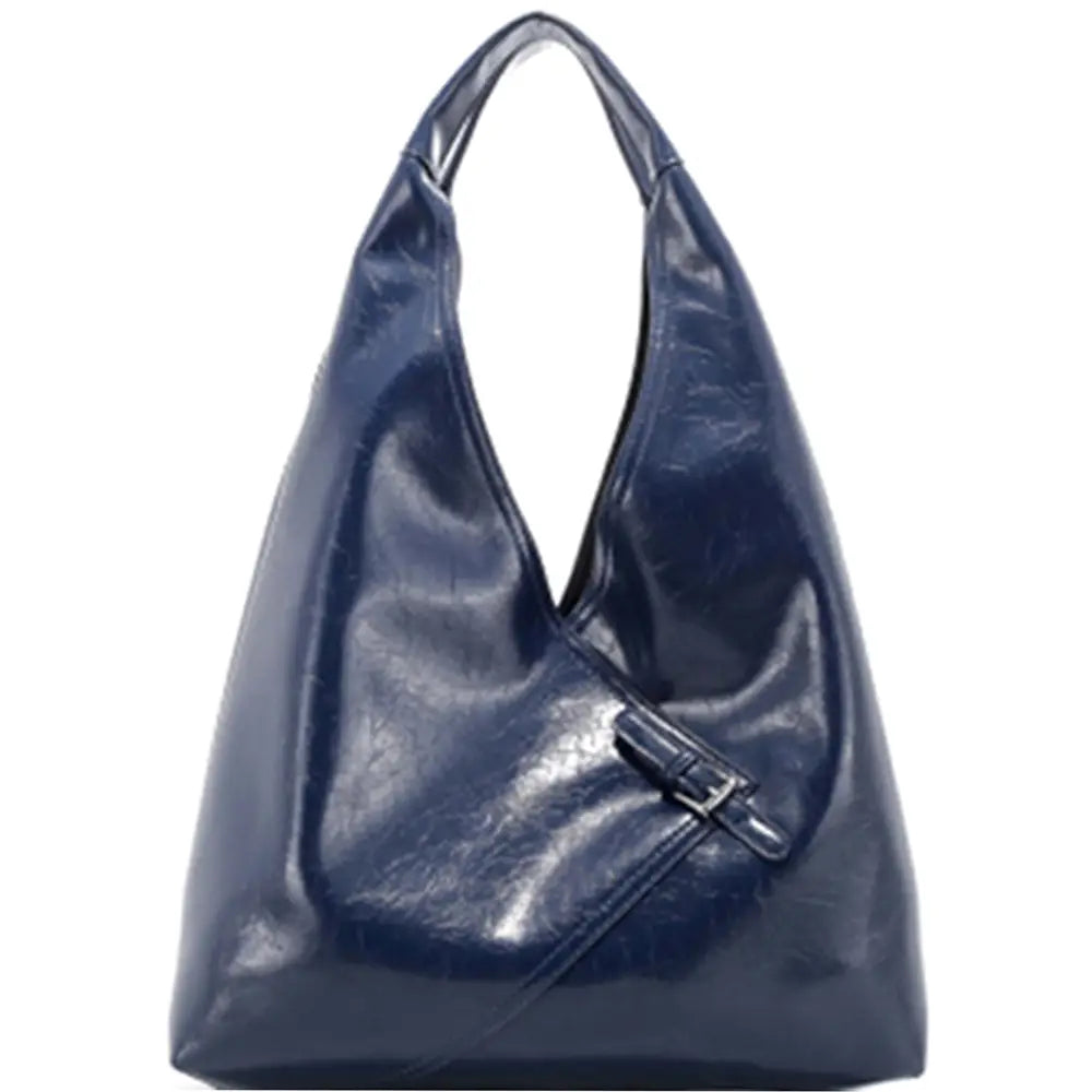 The Nicole Hobo Bag- Navy