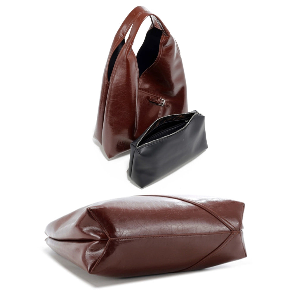 The Nicole Hobo Bag- Black