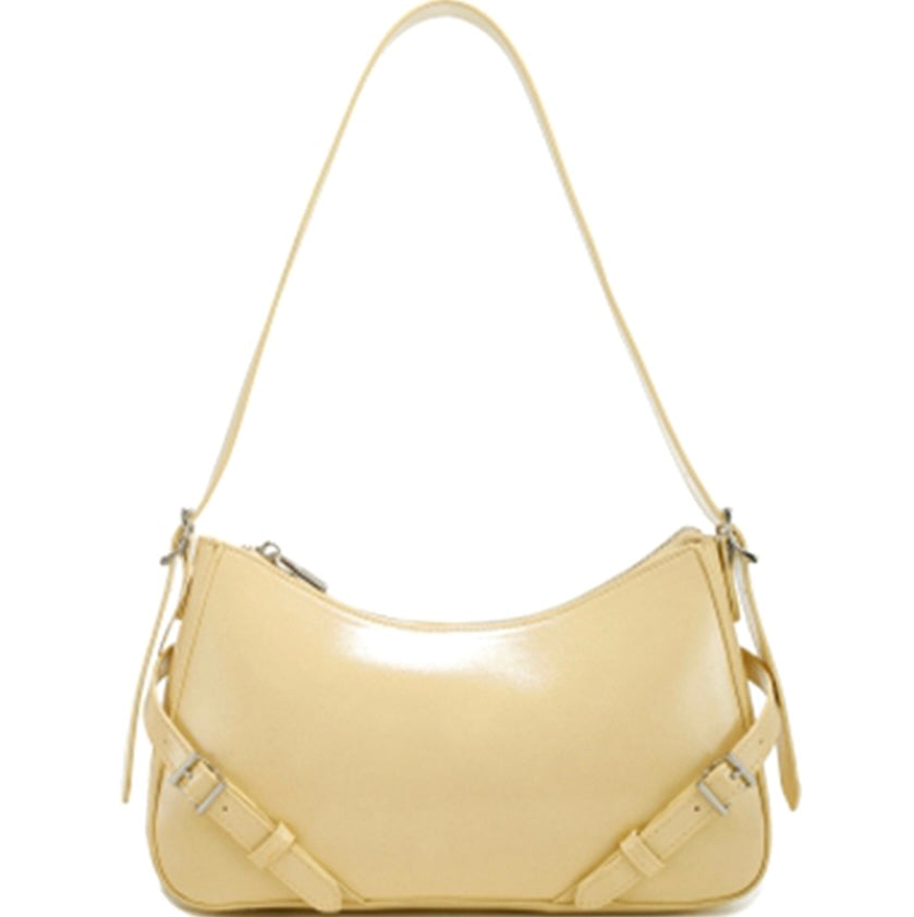The Smooth Sydney Shoulder Bag- Butter Yellow