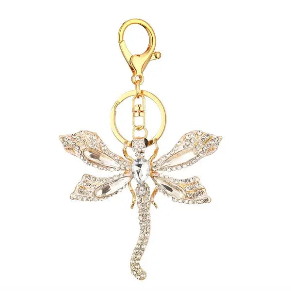 Rhinestone Firefly Bag Charm/Keychain