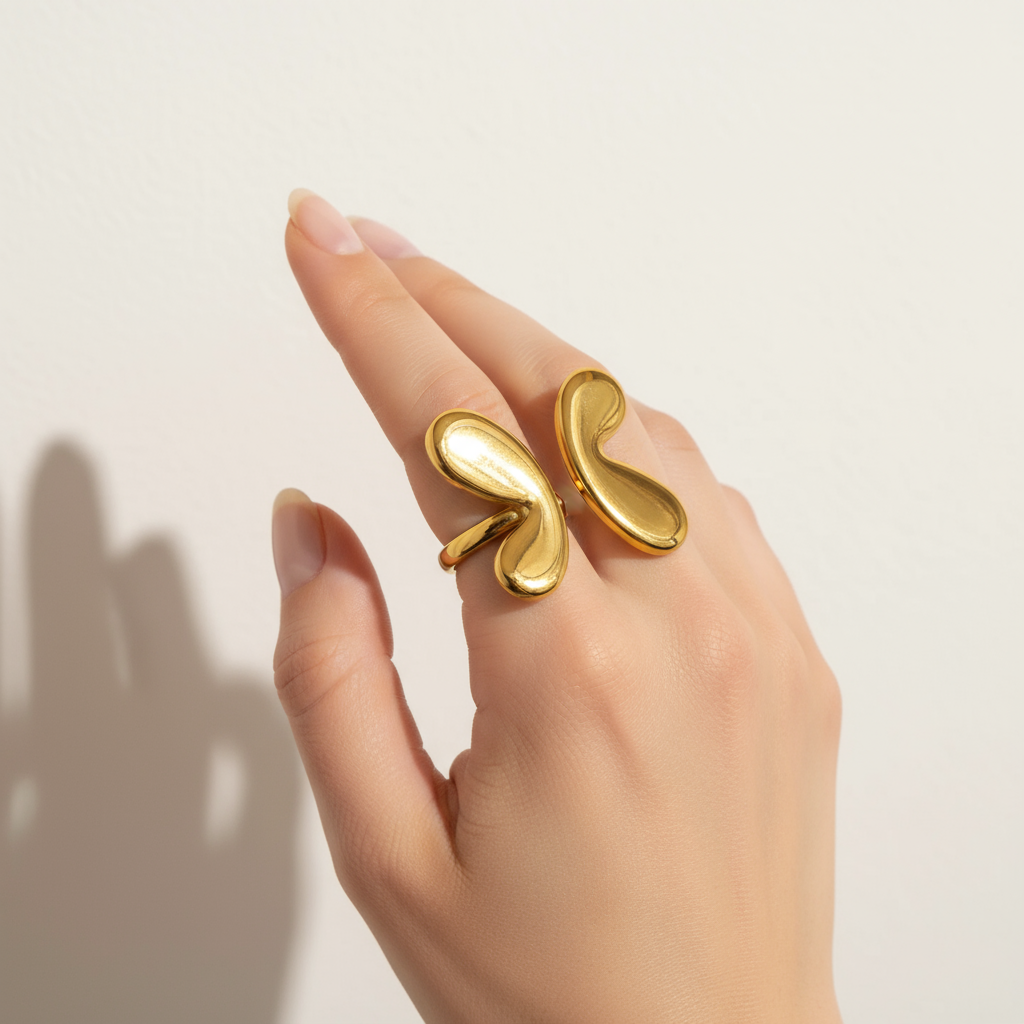 Open Butterfly Ring