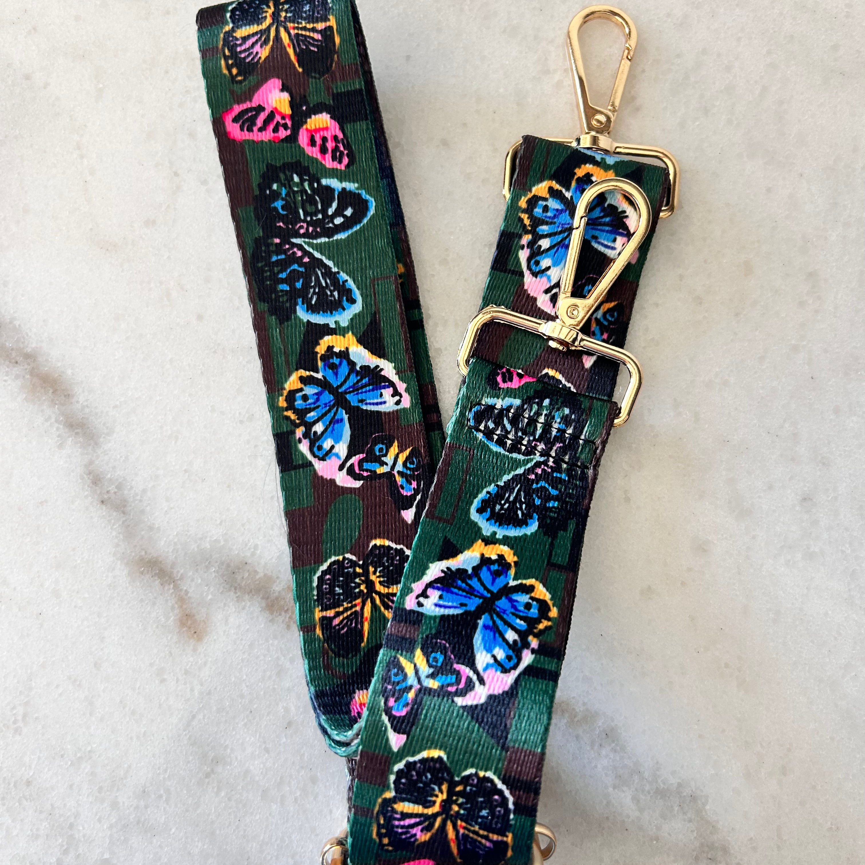 Bag Strap- Butterflies