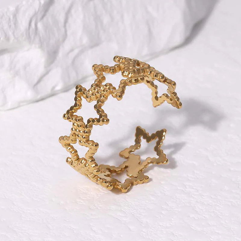 Star Ring- Gold