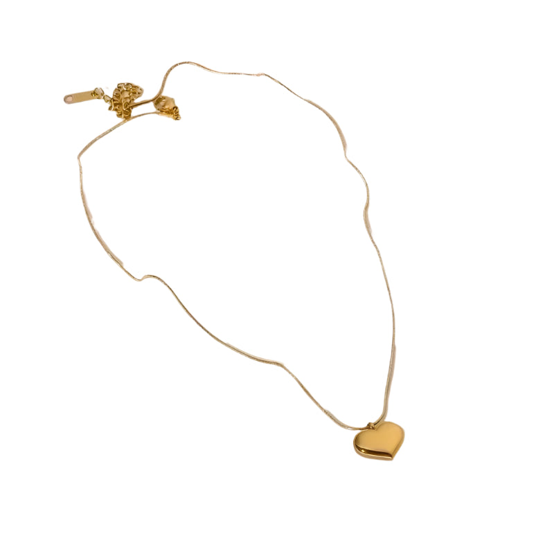 Puffy Heart Necklace