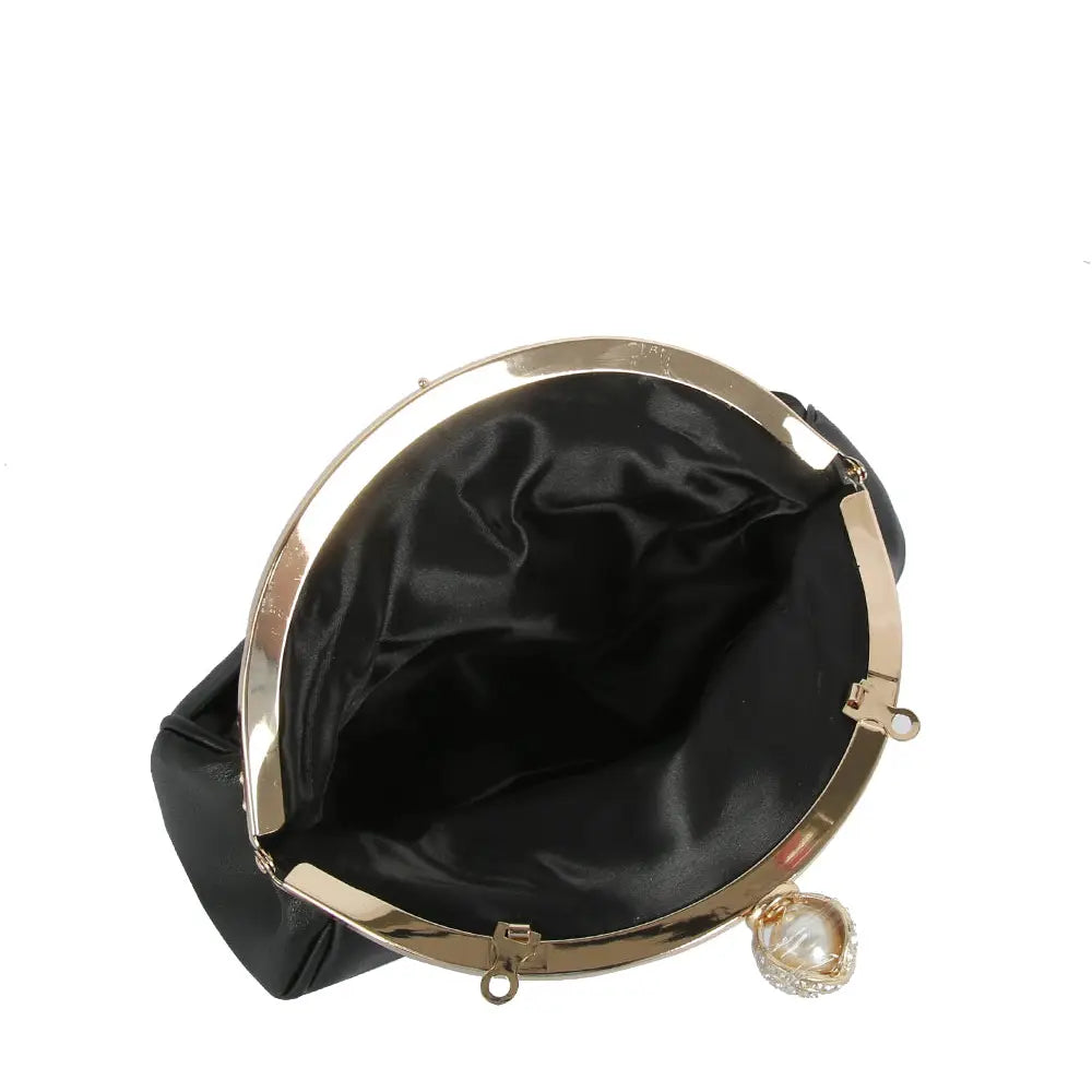 Tiara Evening Bag- Black