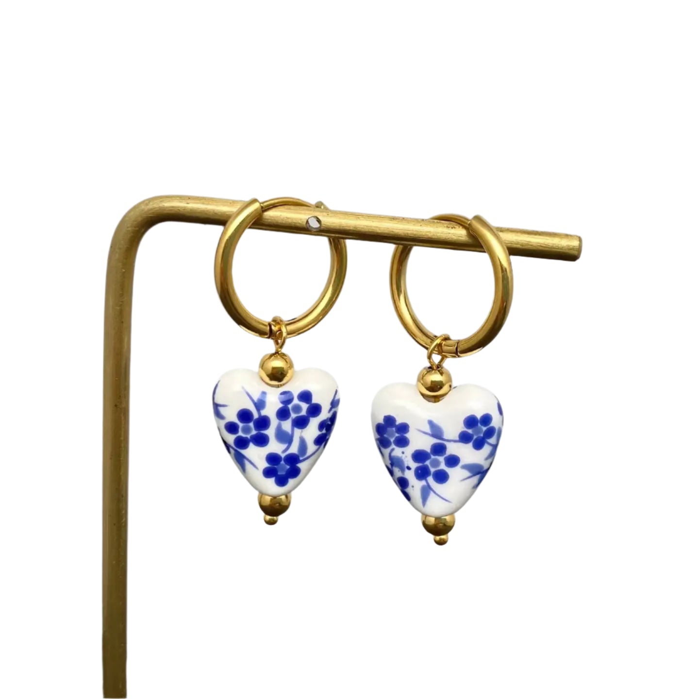 Mediterranean Heart Earrings