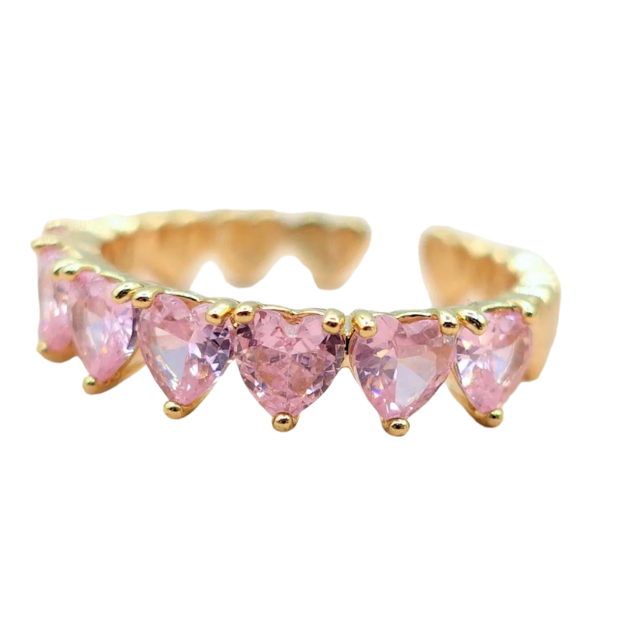 Pink Hearts Eternity Band