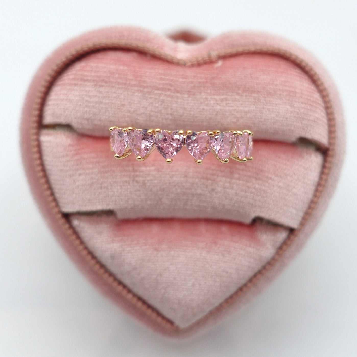 Pink Hearts Eternity Band