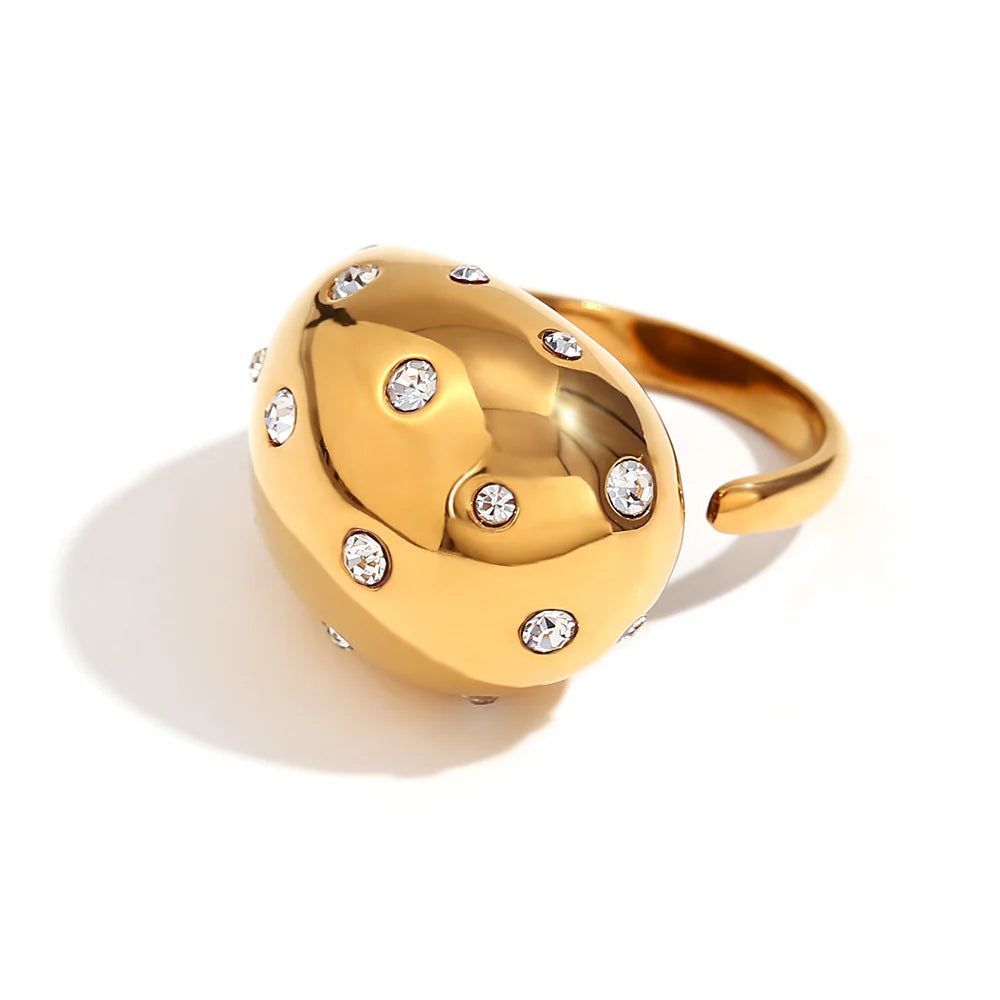 Teardrop Statement Ring