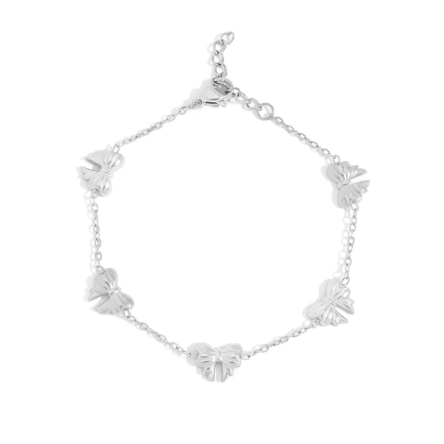 Stainless Bow Bracelet
