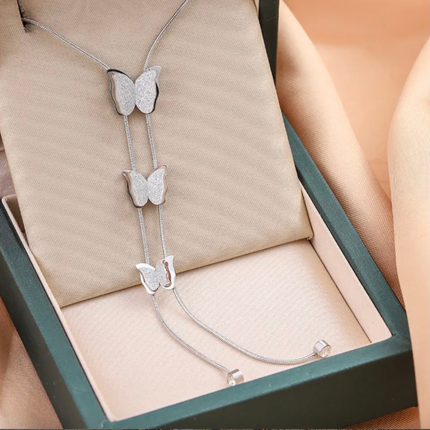 Triple Butterfly Pendant