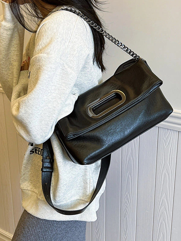Vintage Split Joint Chain Bag