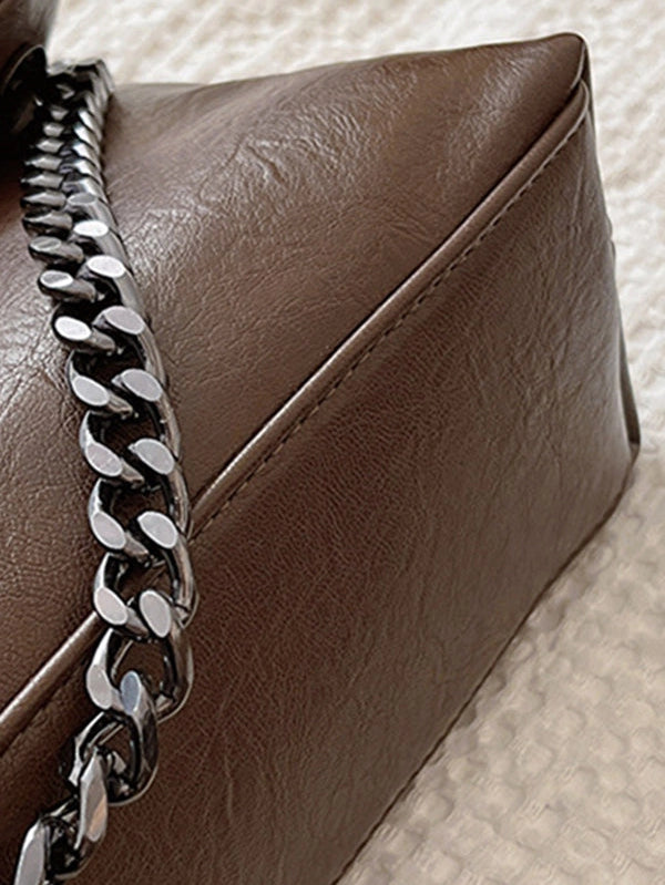 Vintage Split Joint Chain Bag