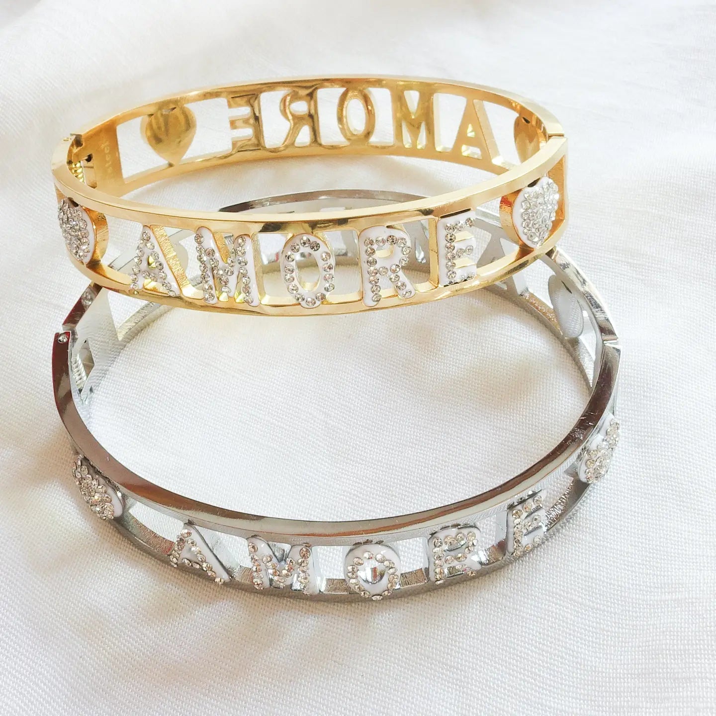 Amore Bangle- Silver