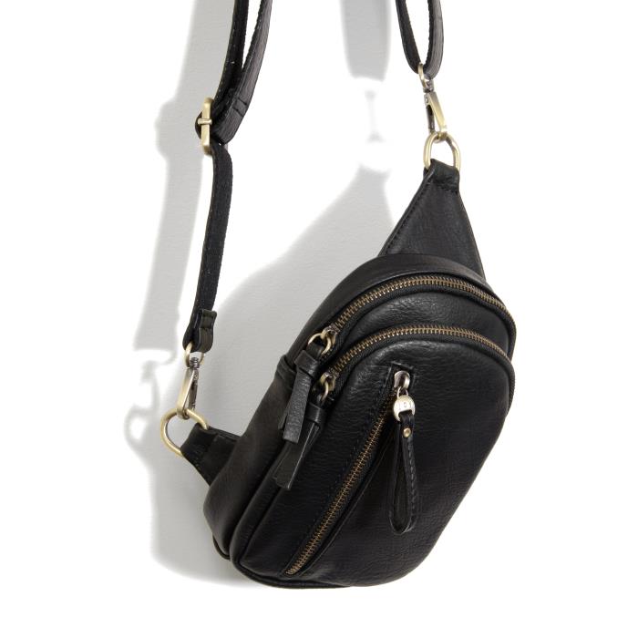 Black Sling Crossbody Bag