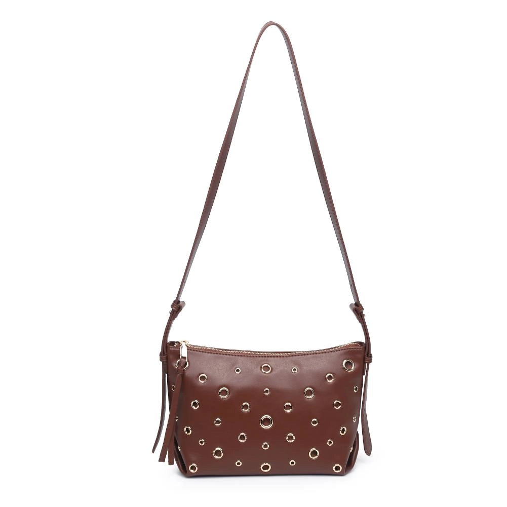 The Roxy Crossbody Bag- Chocolate