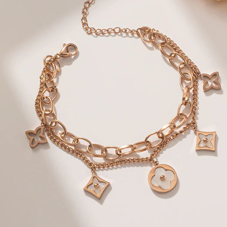 Clover Charm Bracelet