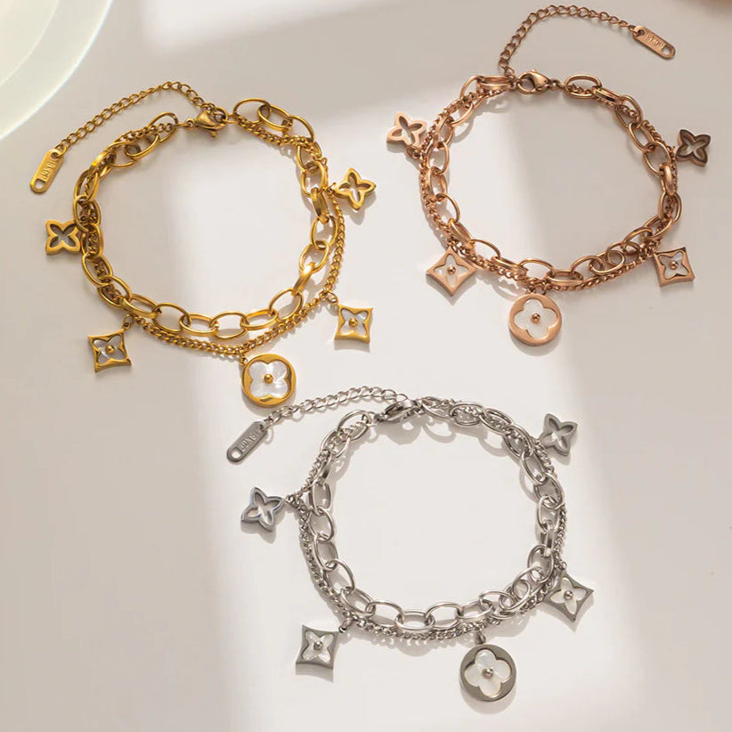 Clover Charm Bracelet