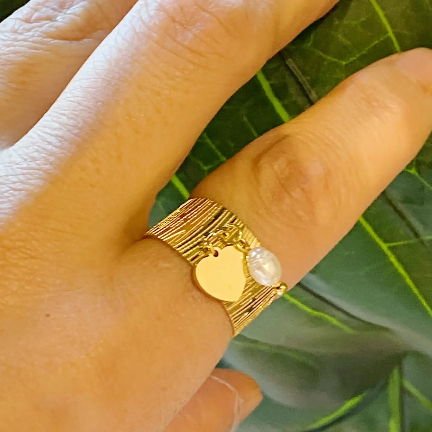 Pearl Cuff Ring
