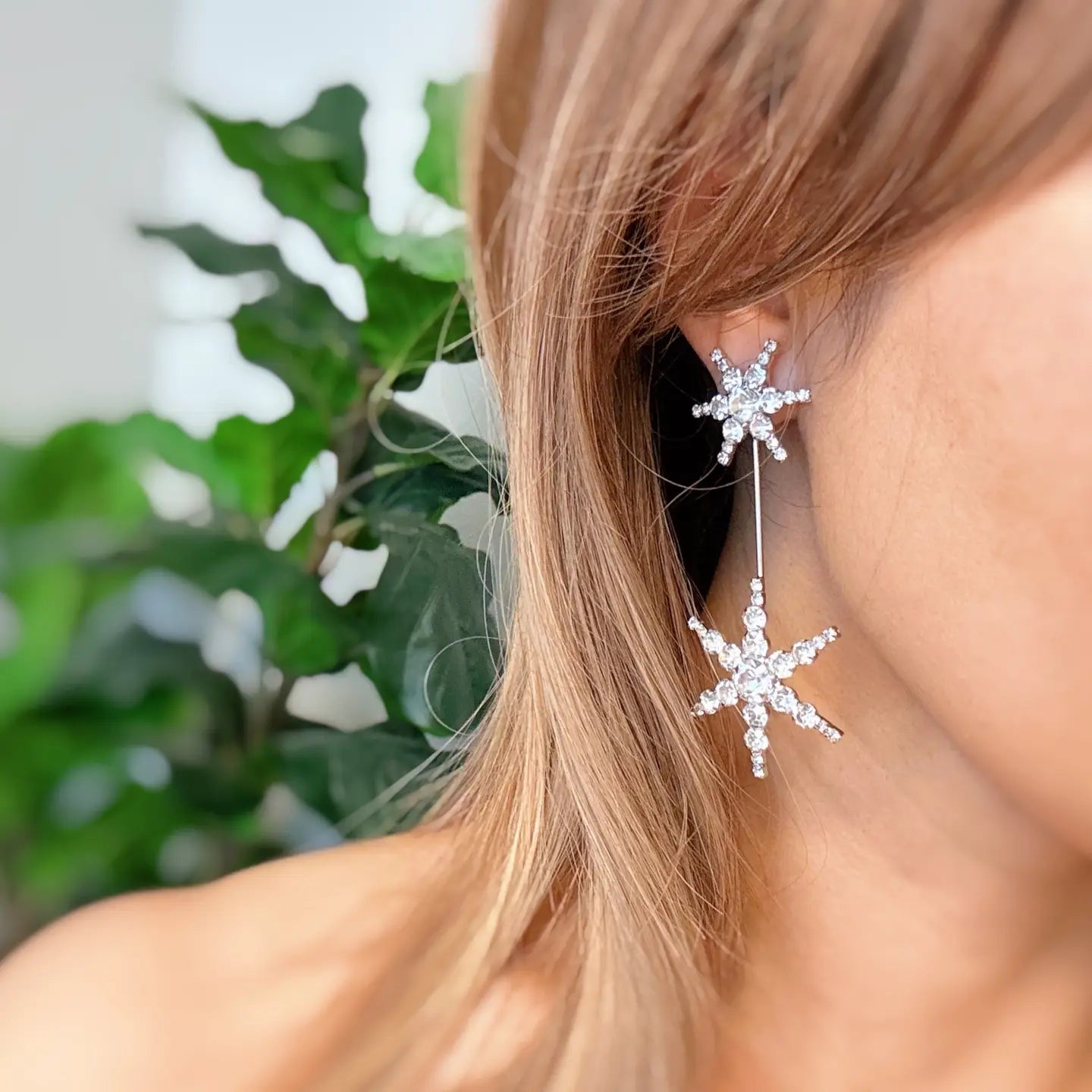 Double Star Earrings