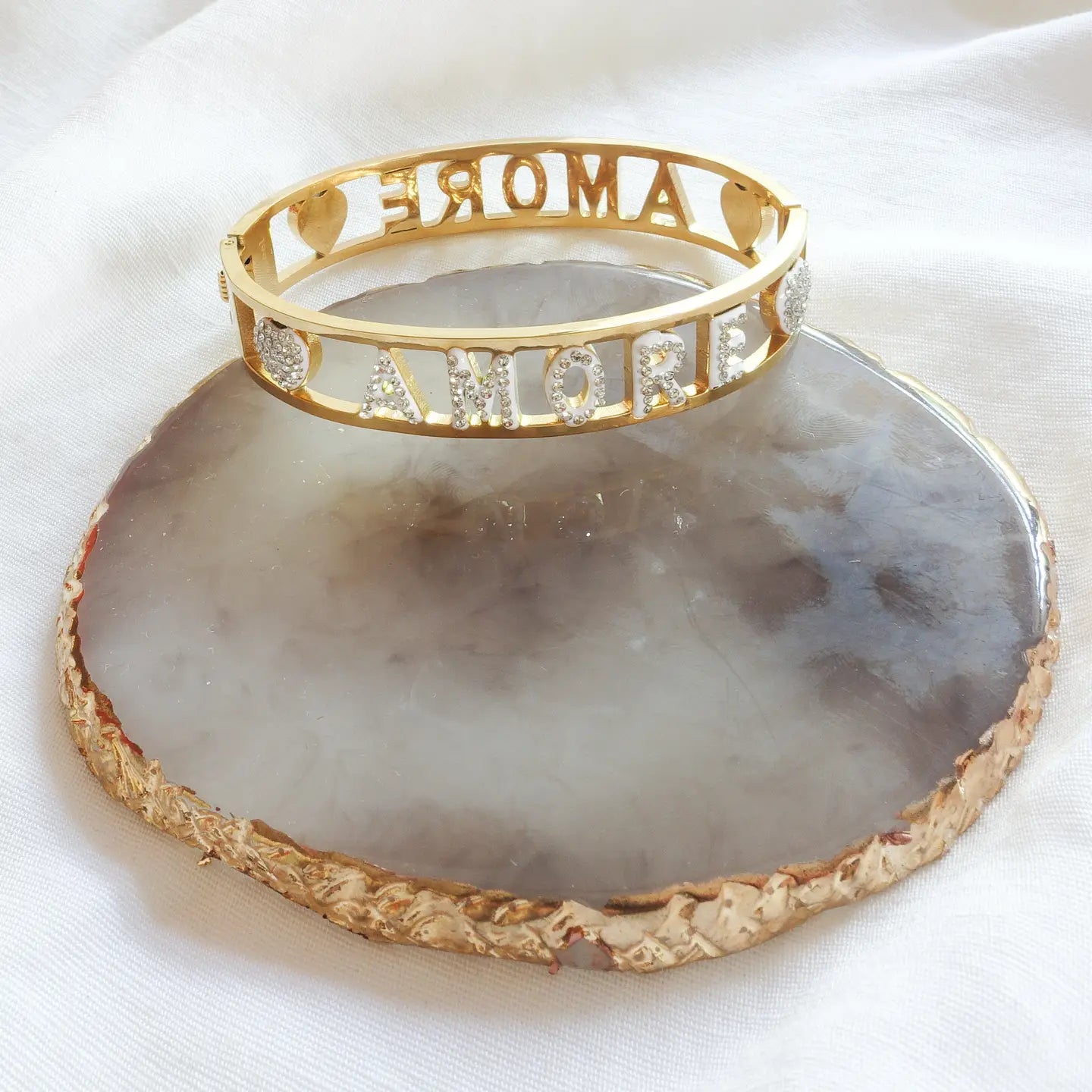 Amore Bangle- Gold