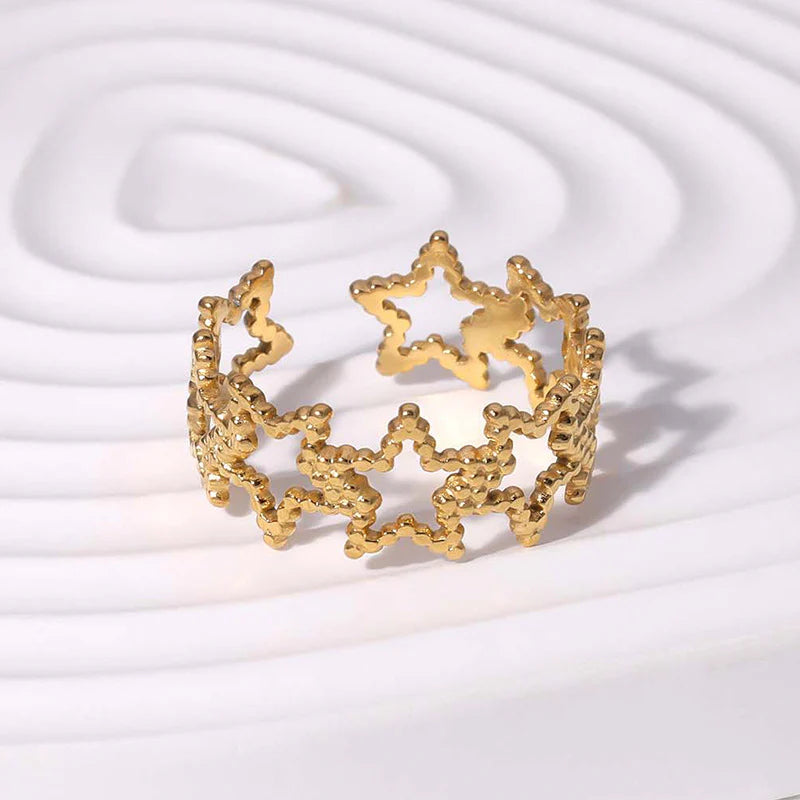 Star Ring- Gold
