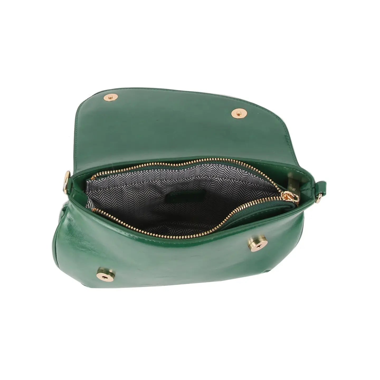 The Zoe Saddle Bag- Black