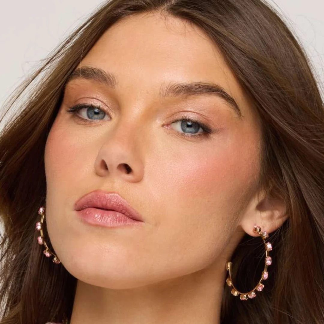 The Jeweled Hoop- 4 Colors