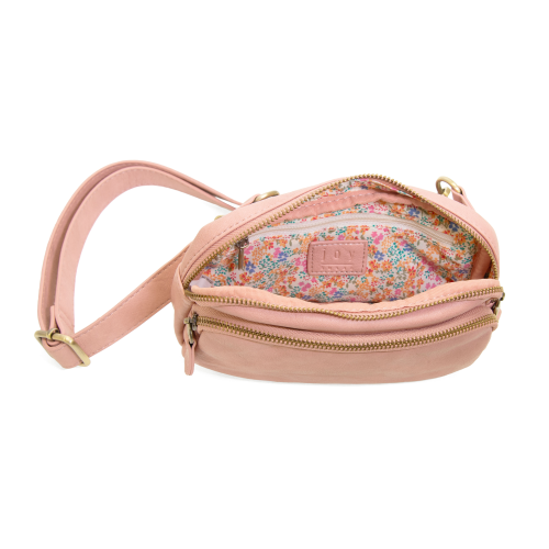 The Maggie Bum Bag- Blush