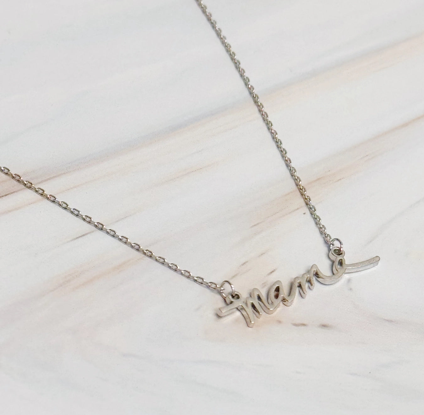Script Mama Necklace