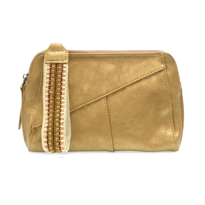 The Kate Crossbody- Metallic Gold