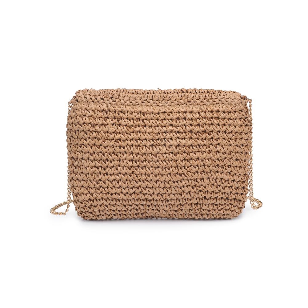 Mini Straw Crossbody- Natural