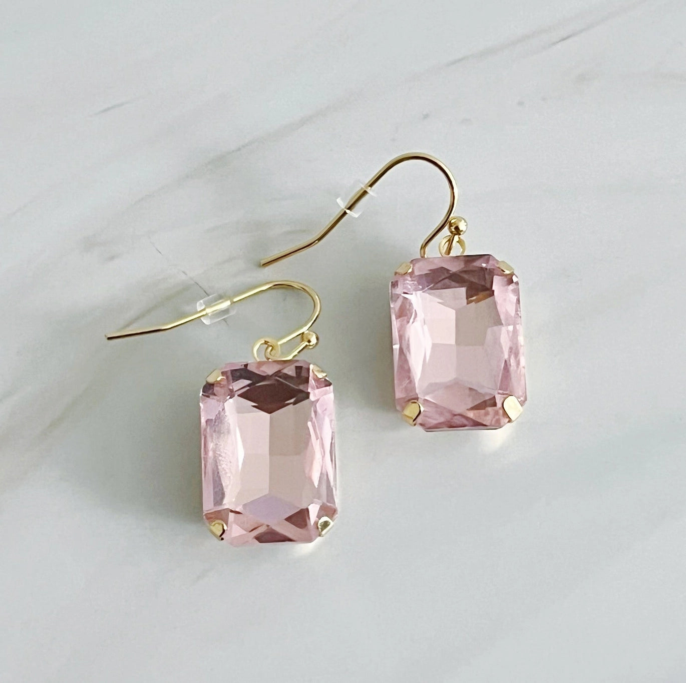 Rosewater Princess Drop Earrings