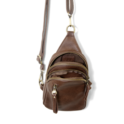 Mocha Sling Crossbody Bag
