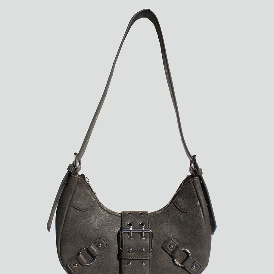 The Lita Shoulder Bag- Smoke