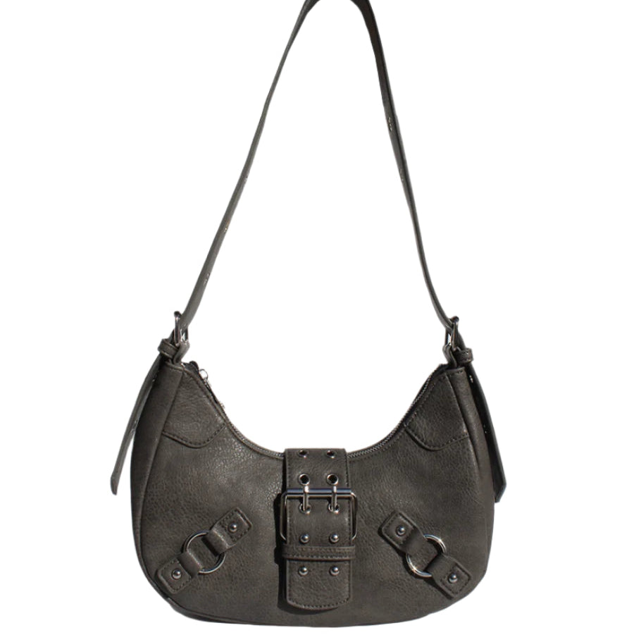 The Lita Shoulder Bag- Smoke