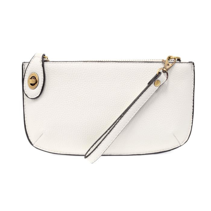 Mini Wristlet/ Crossbody- White