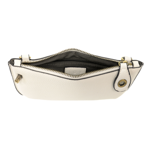 Mini Wristlet/ Crossbody- White